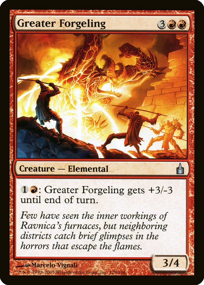 Greater Forgeling card front