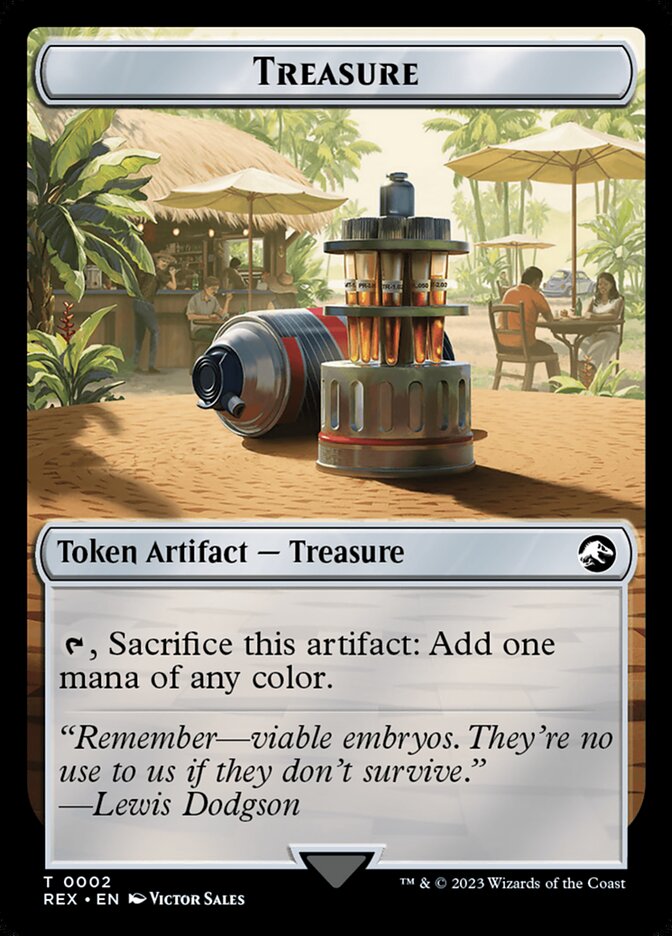 Treasure card front