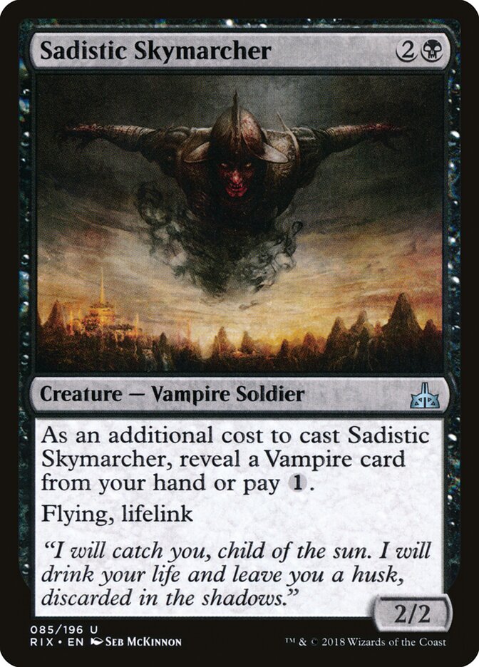 Sadistic Skymarcher card front
