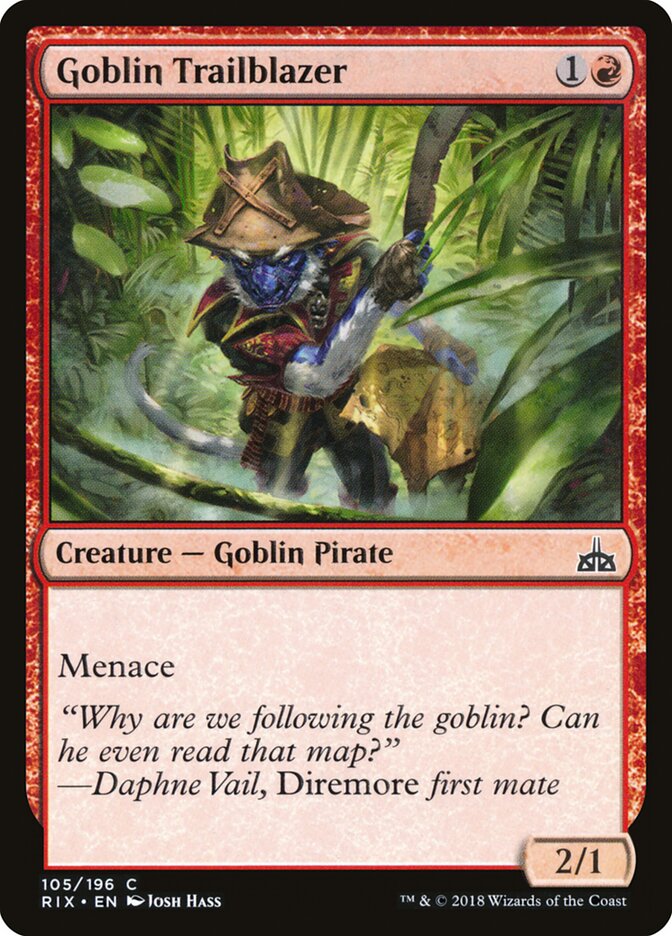 Goblin Trailblazer card front