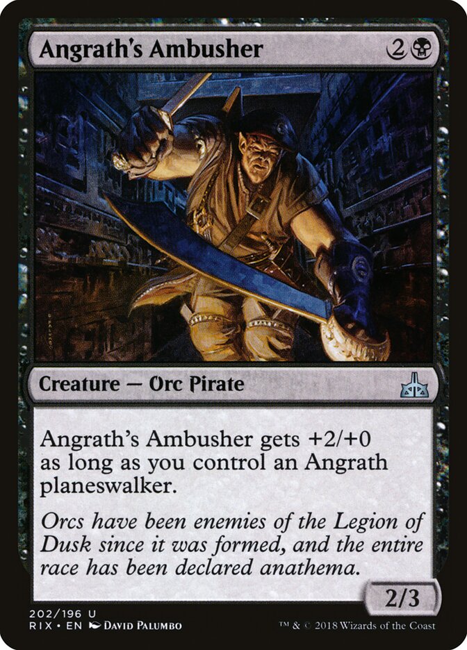 Angrath's Ambusher card front