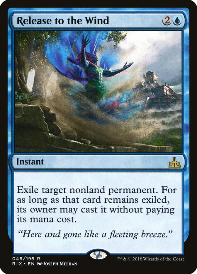 Release to the Wind card front