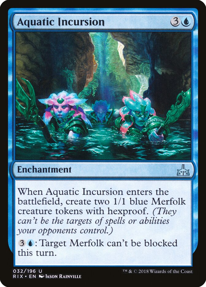 Aquatic Incursion card front