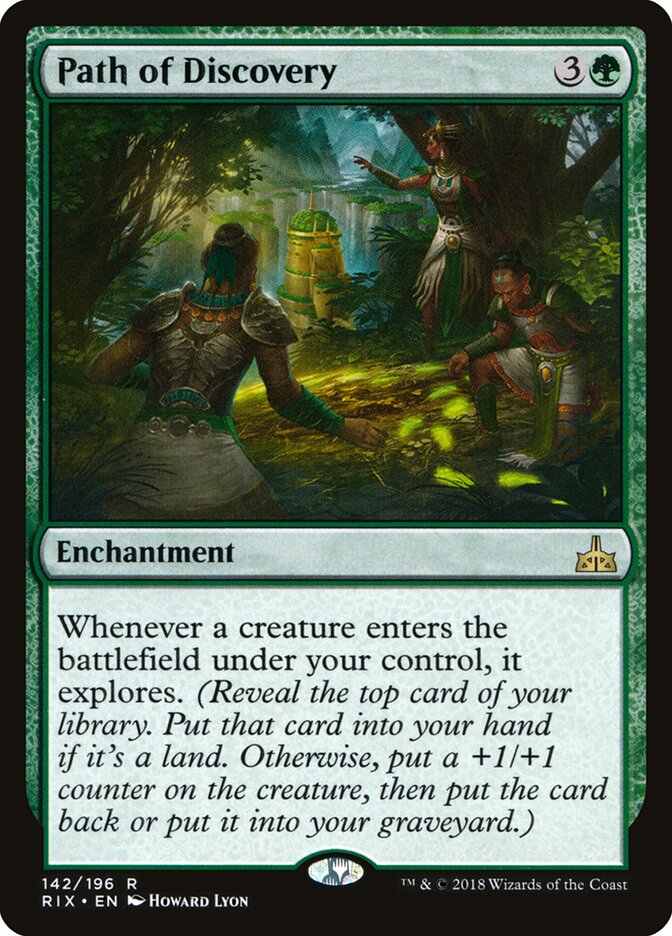 Path of Discovery card front