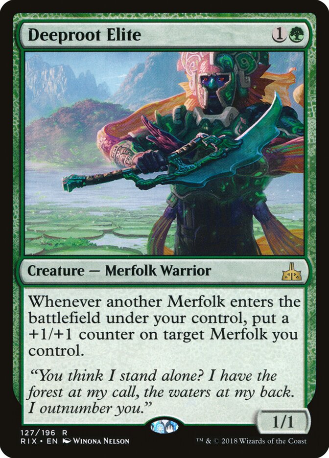 Deeproot Elite card front