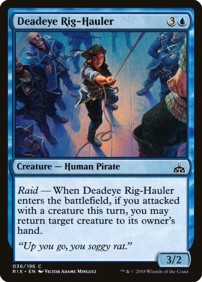 Deadeye Rig-Hauler card front