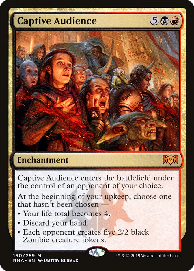 Captive Audience card front
