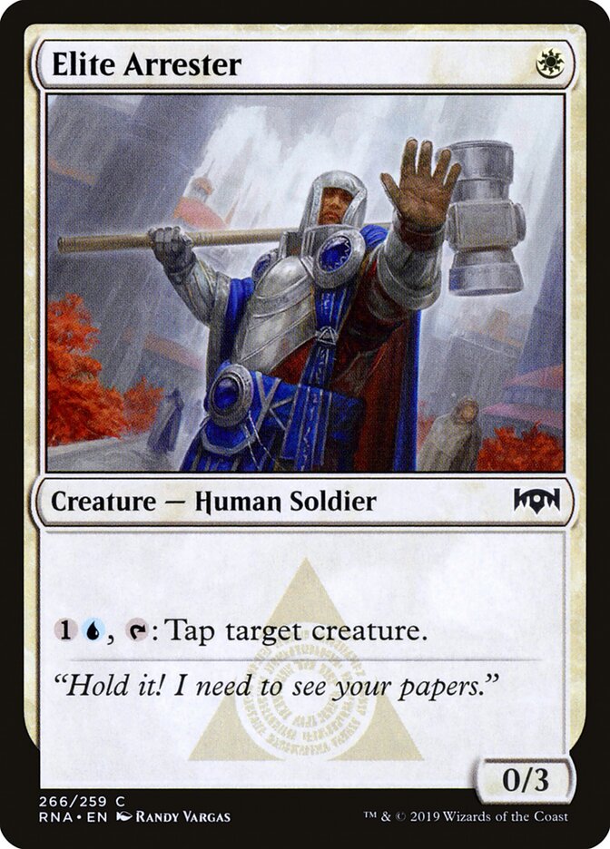 Elite Arrester card front