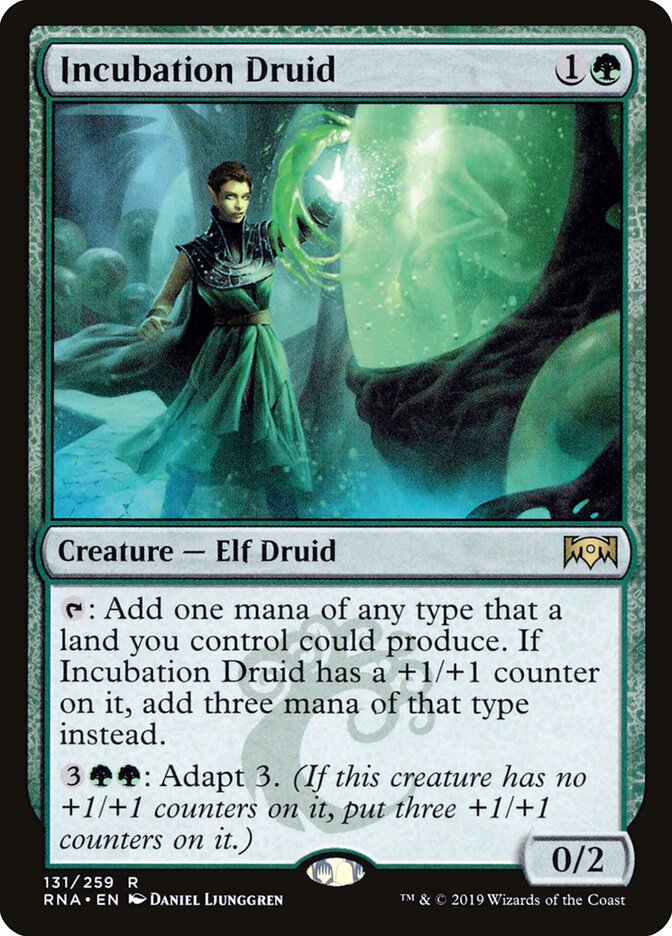 Incubation Druid card front