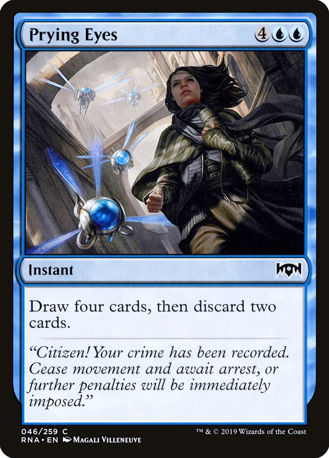Prying Eyes card front