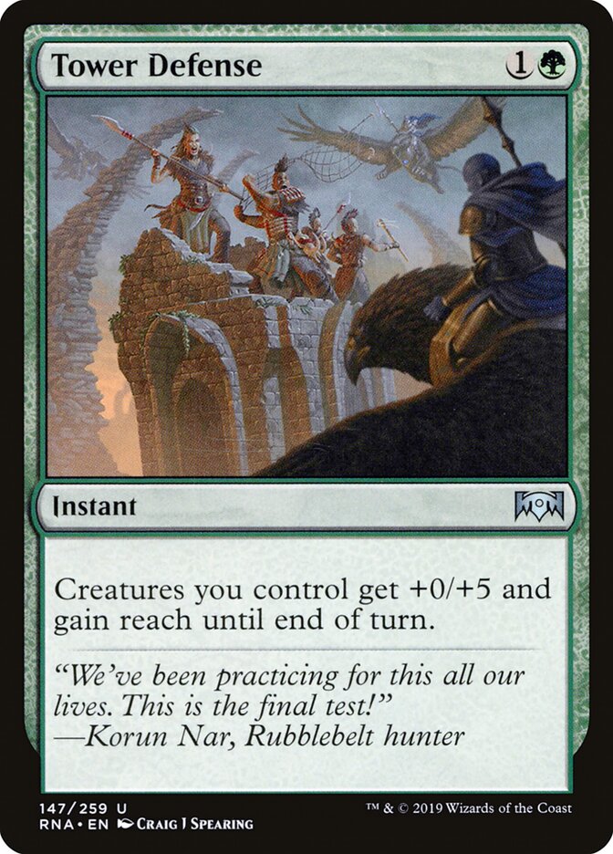 Tower Defense card front
