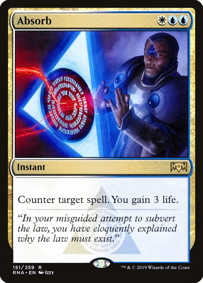 Absorb card front