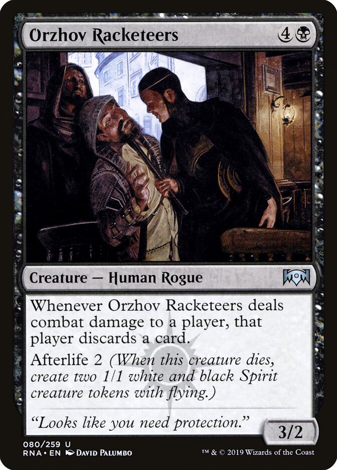 Orzhov Racketeers card front