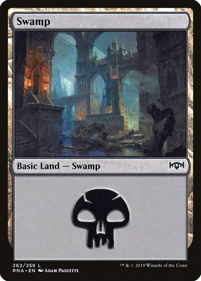 Swamp card front