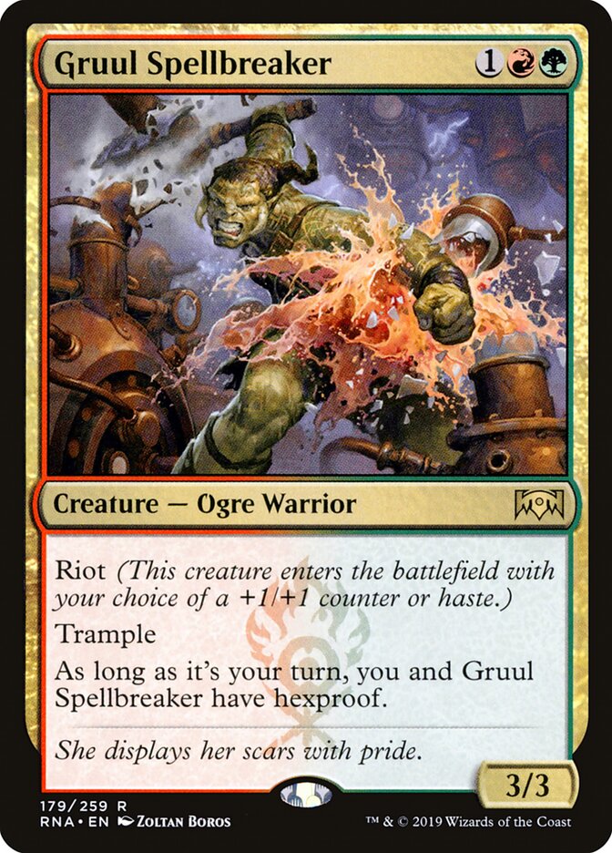 Gruul Spellbreaker card front