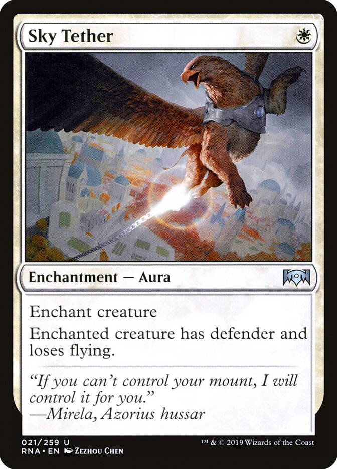 Sky Tether card front