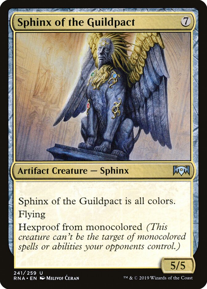 Sphinx of the Guildpact card front