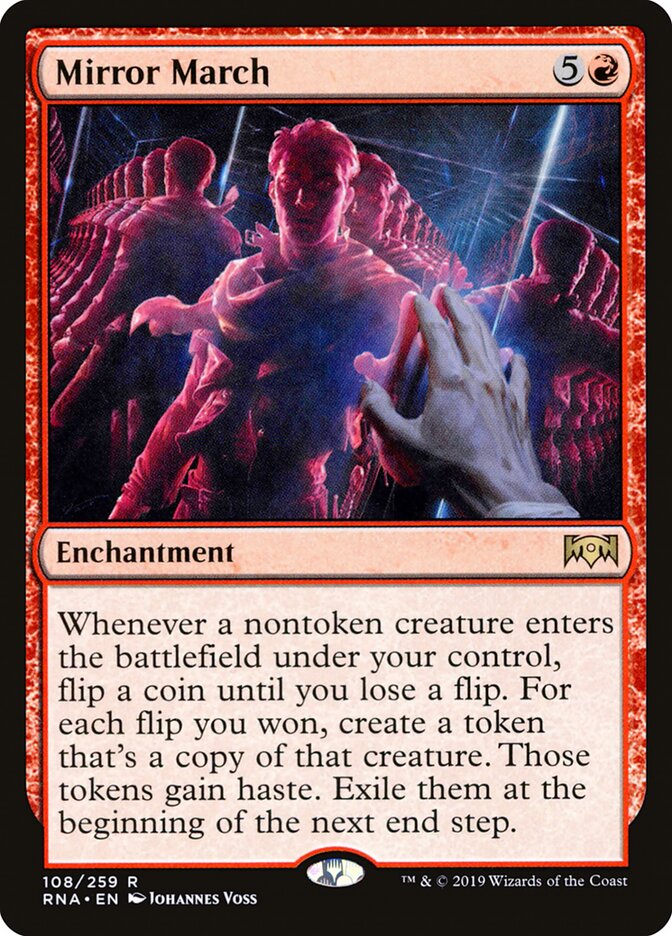 Mirror March card front
