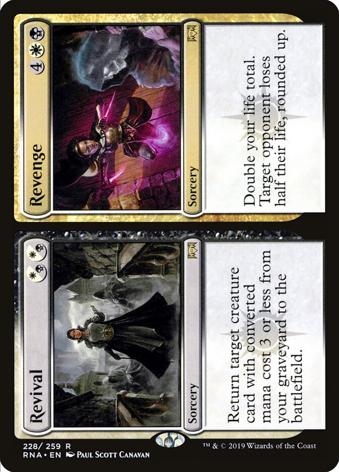 Revival card front