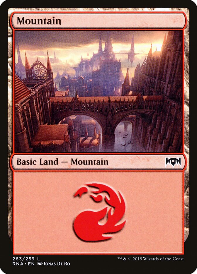 Mountain card front
