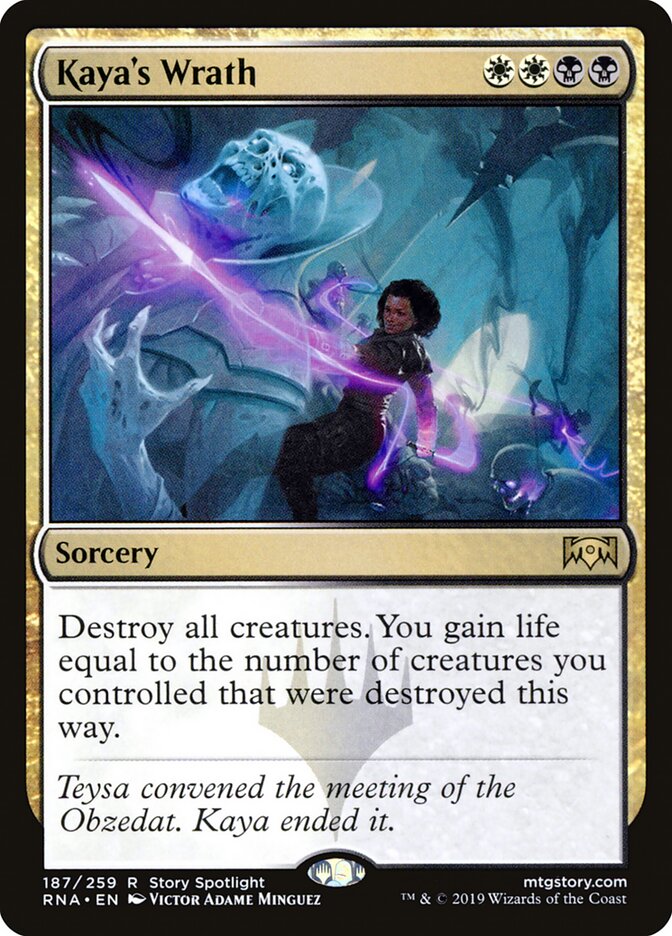 Kaya's Wrath card front