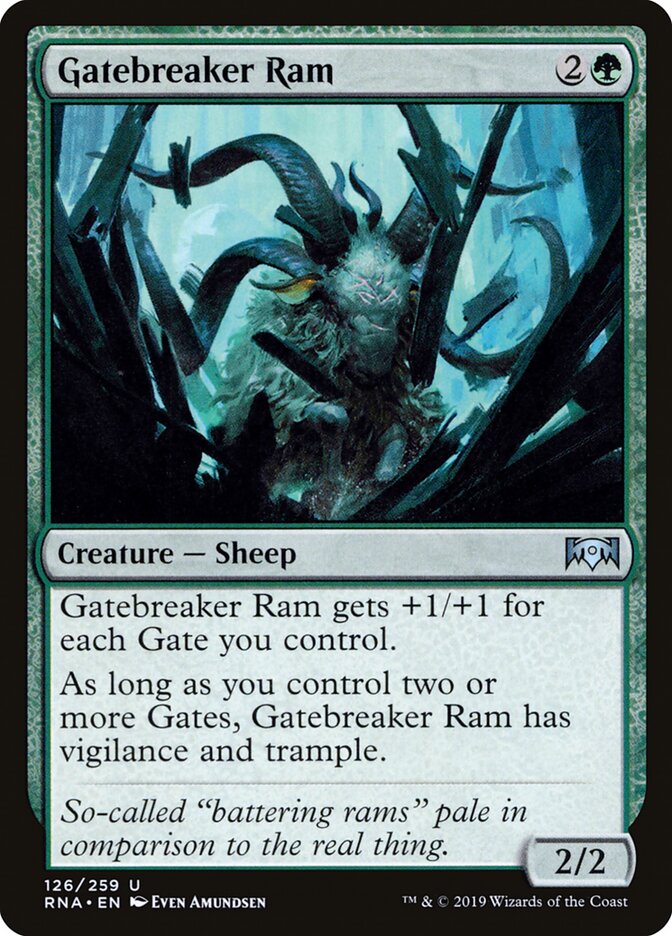 Gatebreaker Ram card front