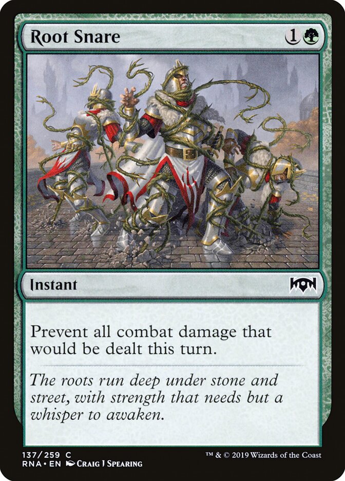 Root Snare card front