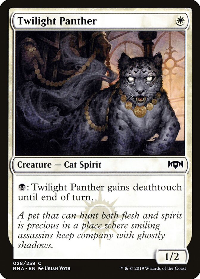 Twilight Panther card front