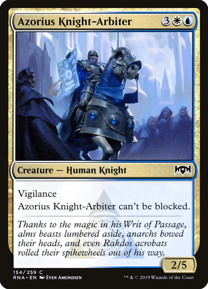 Azorius Knight-Arbiter card front