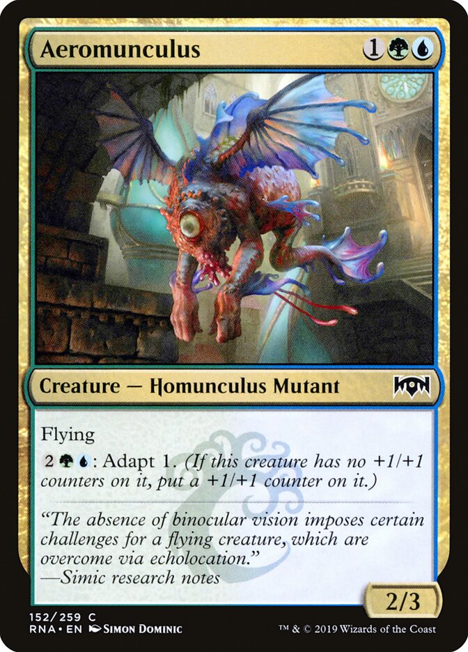 Aeromunculus card front
