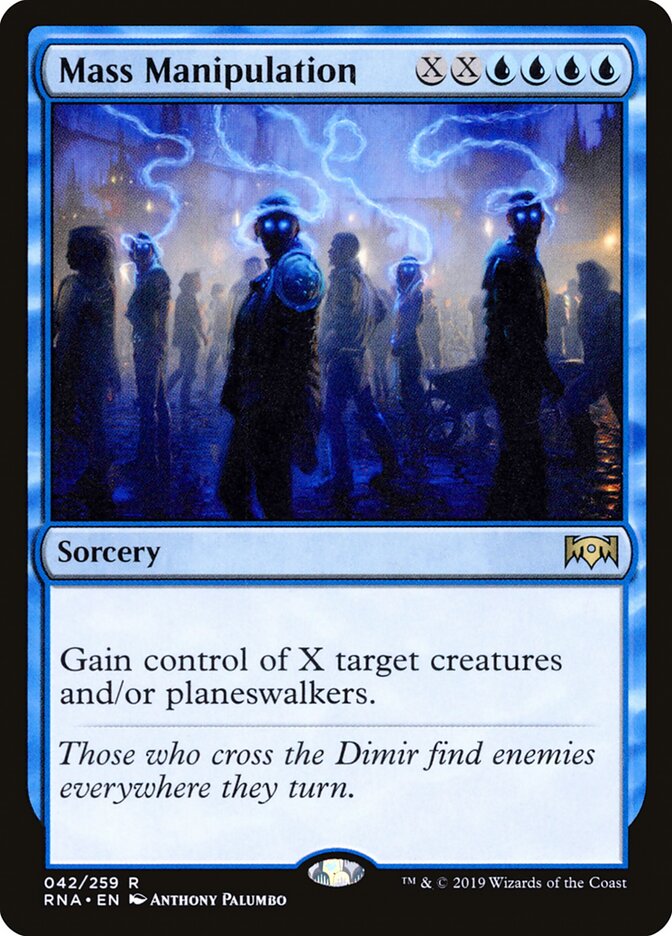 Mass Manipulation card front