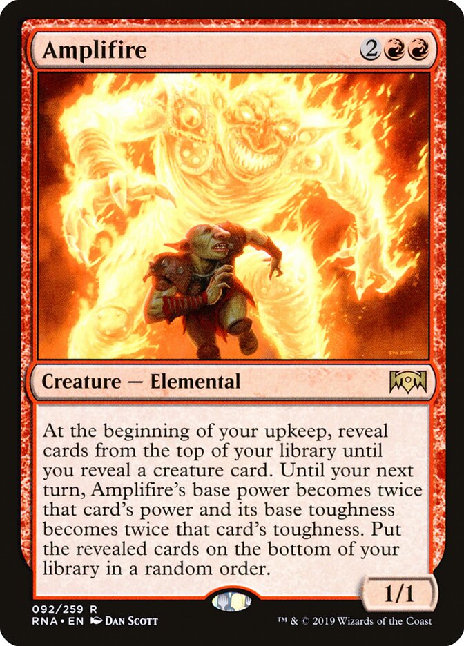 Amplifire card front
