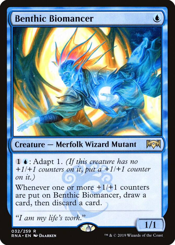 Benthic Biomancer card front