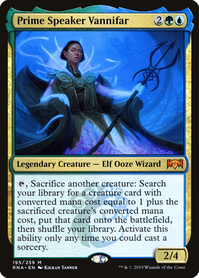 Prime Speaker Vannifar card front