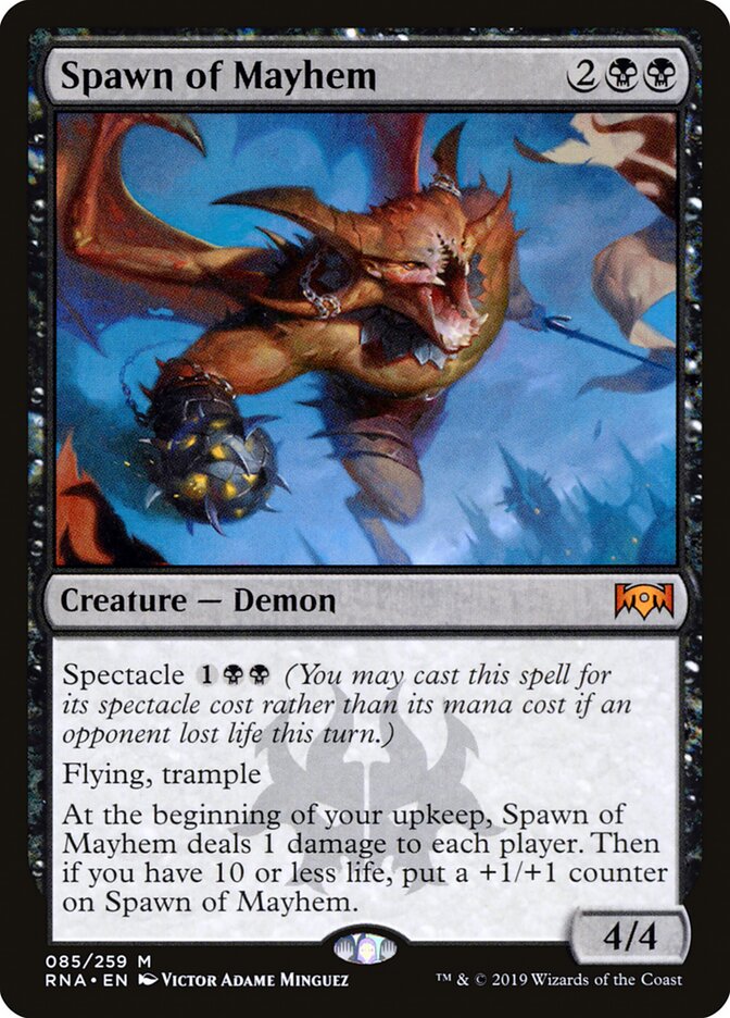 Spawn of Mayhem card front