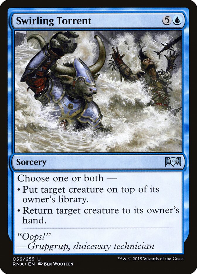 Swirling Torrent card front