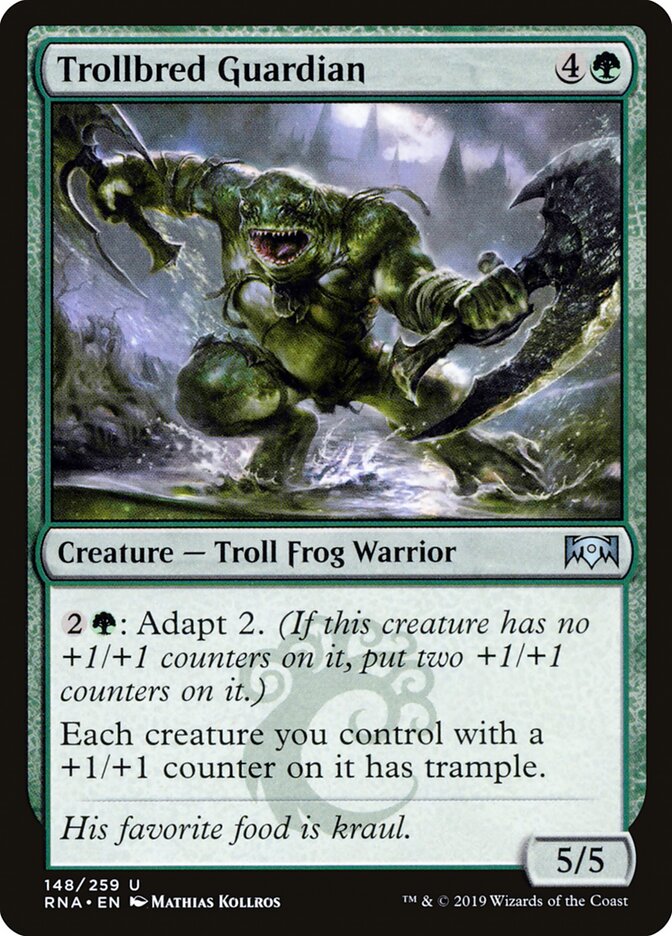 Trollbred Guardian card front