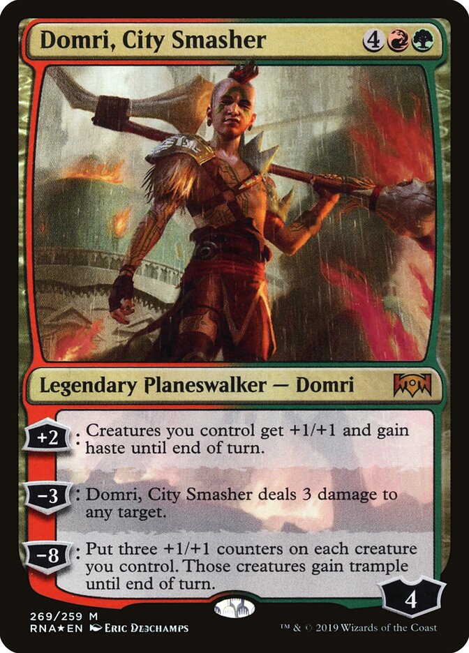 Domri, City Smasher card front