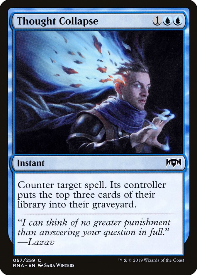 Thought Collapse card front