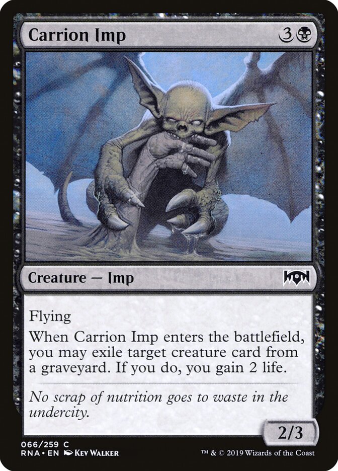 Carrion Imp card front