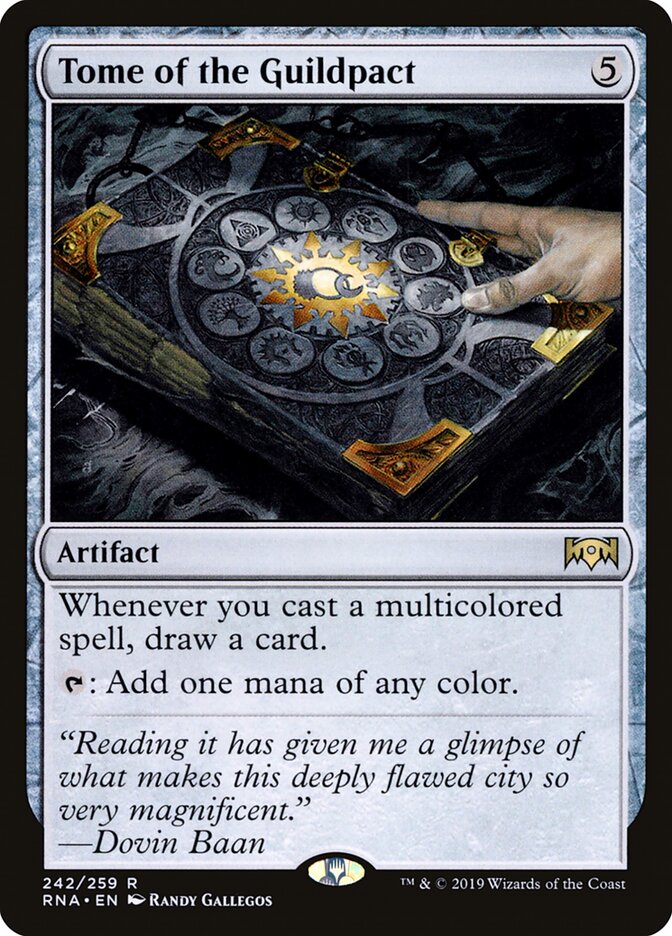 Tome of the Guildpact card front