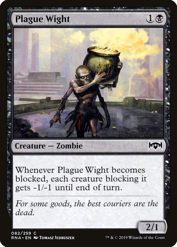 Plague Wight card front