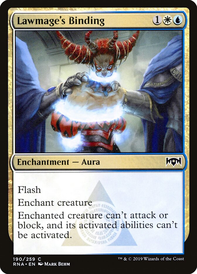 Lawmage's Binding card front