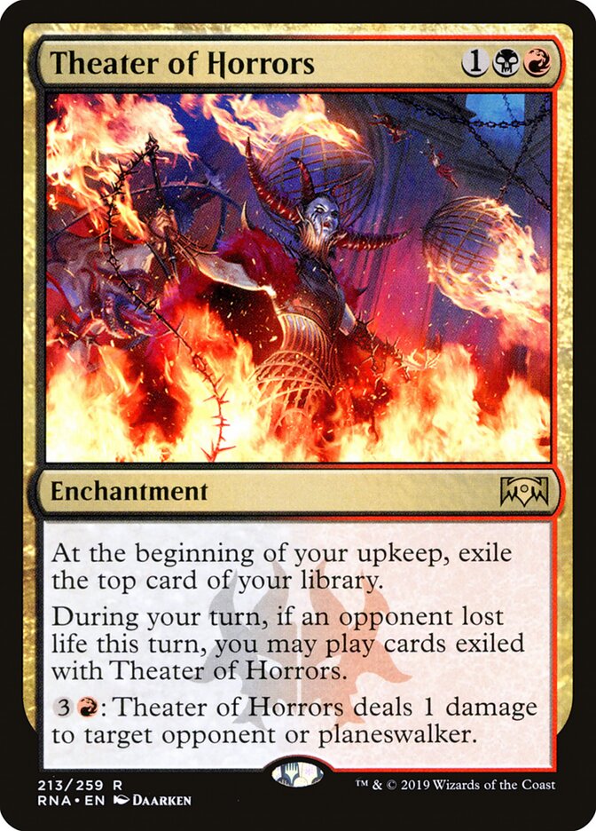 Theater of Horrors card front