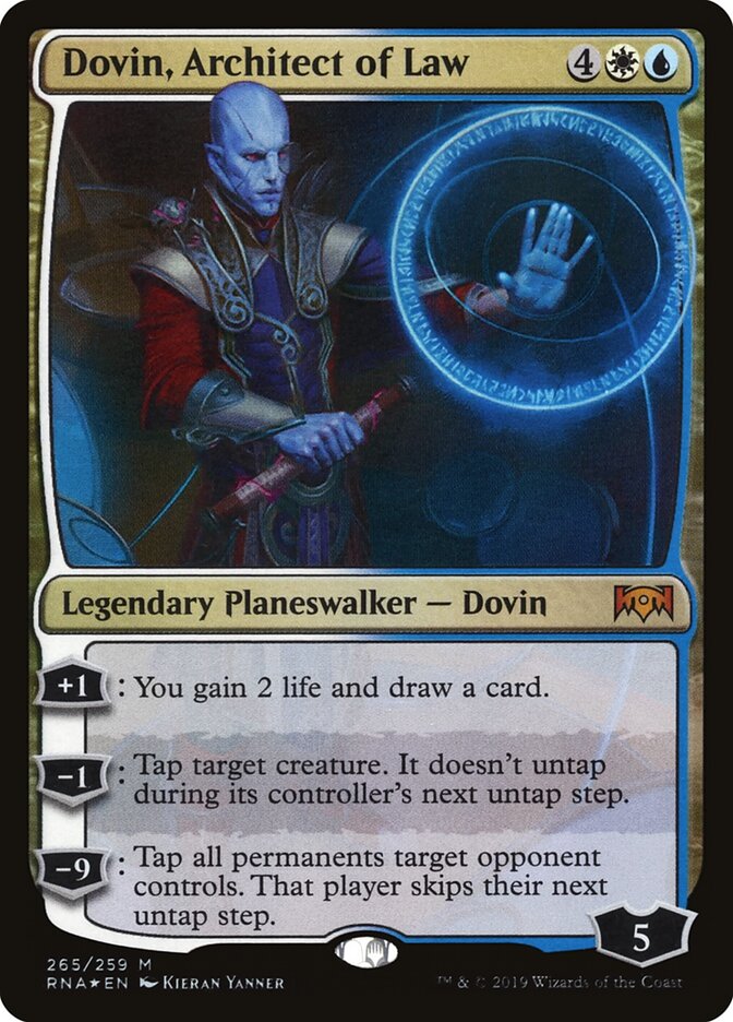 Dovin, Architect of Law card front