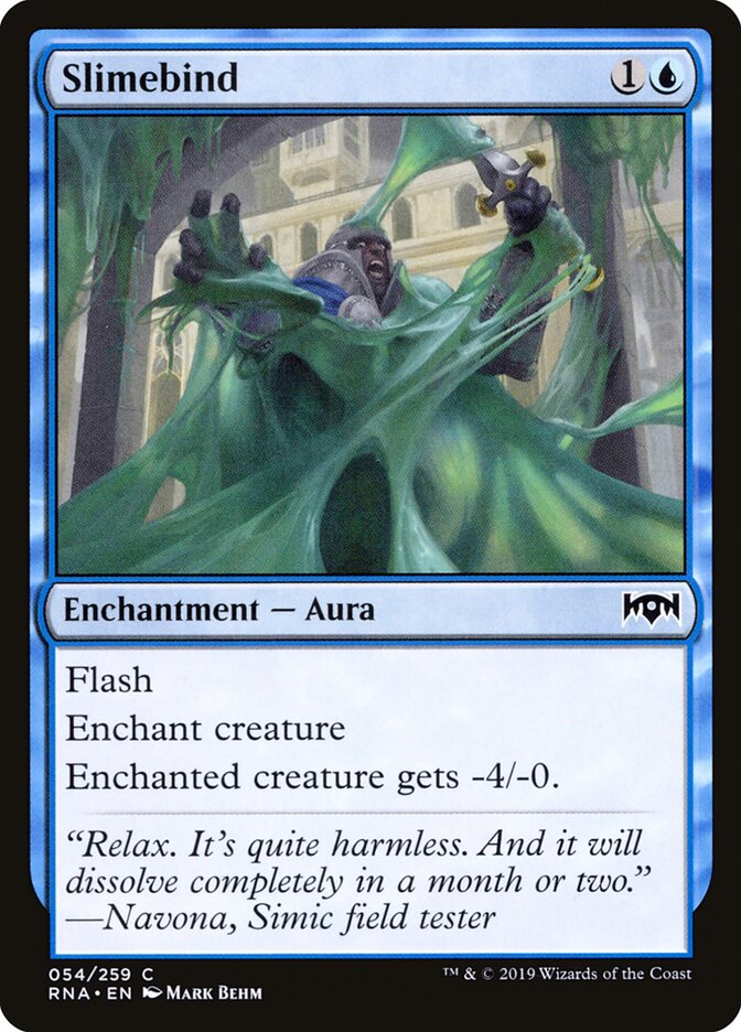 Slimebind card front