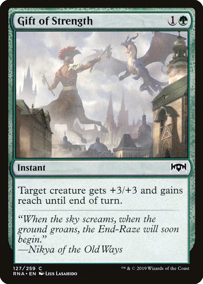 Gift of Strength card front