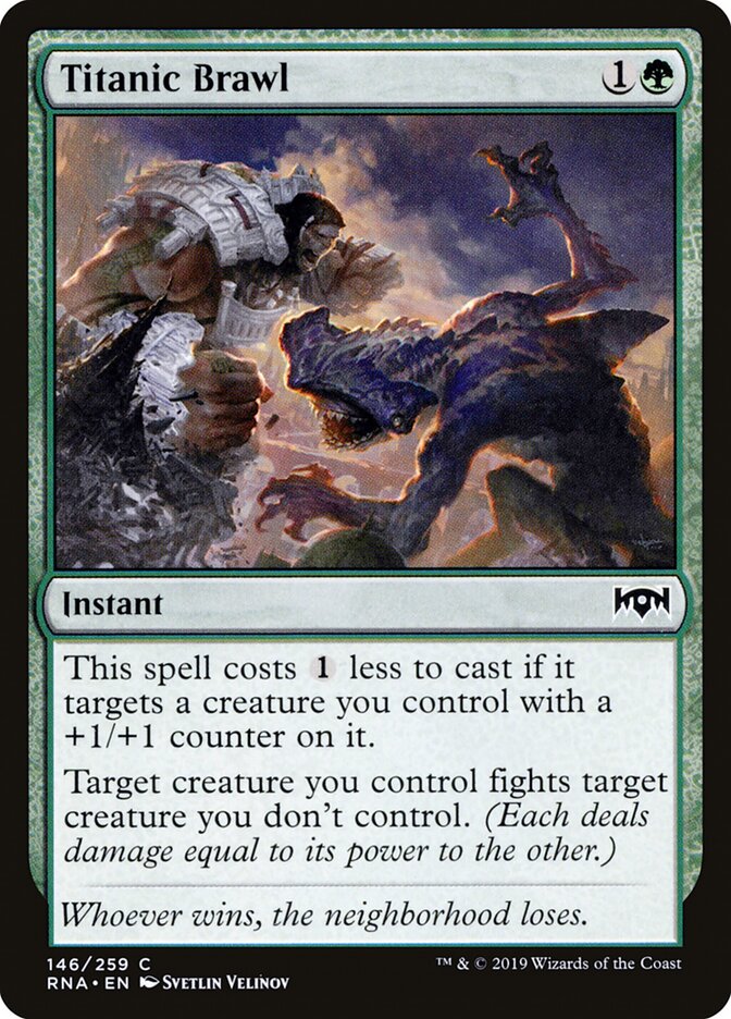 Titanic Brawl card front