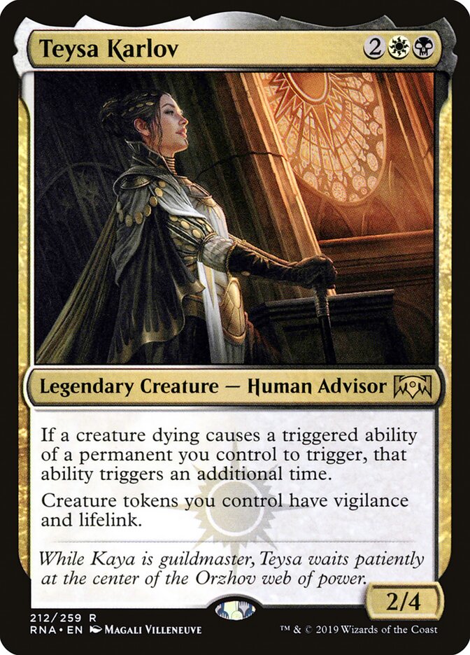 Teysa Karlov card front