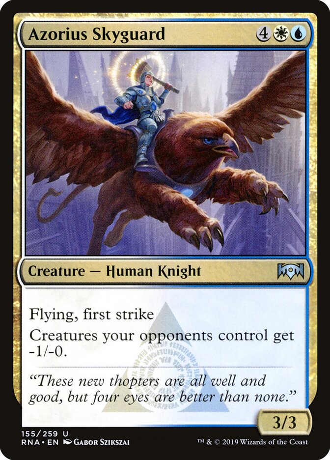 Azorius Skyguard card front